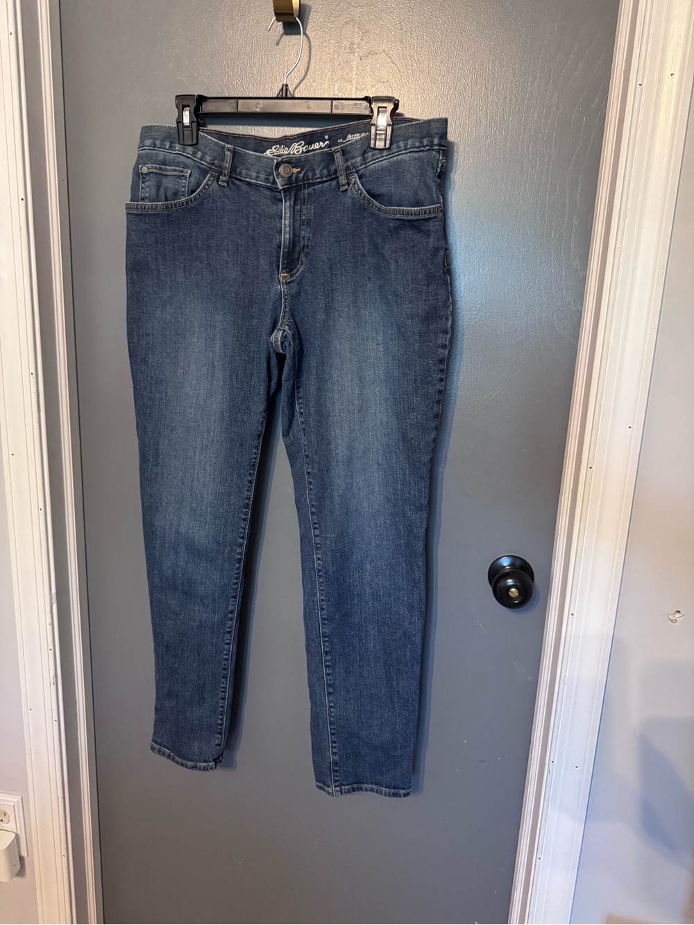 Eddie Bauer Women's Medium Blue Boyfriend Jeans
